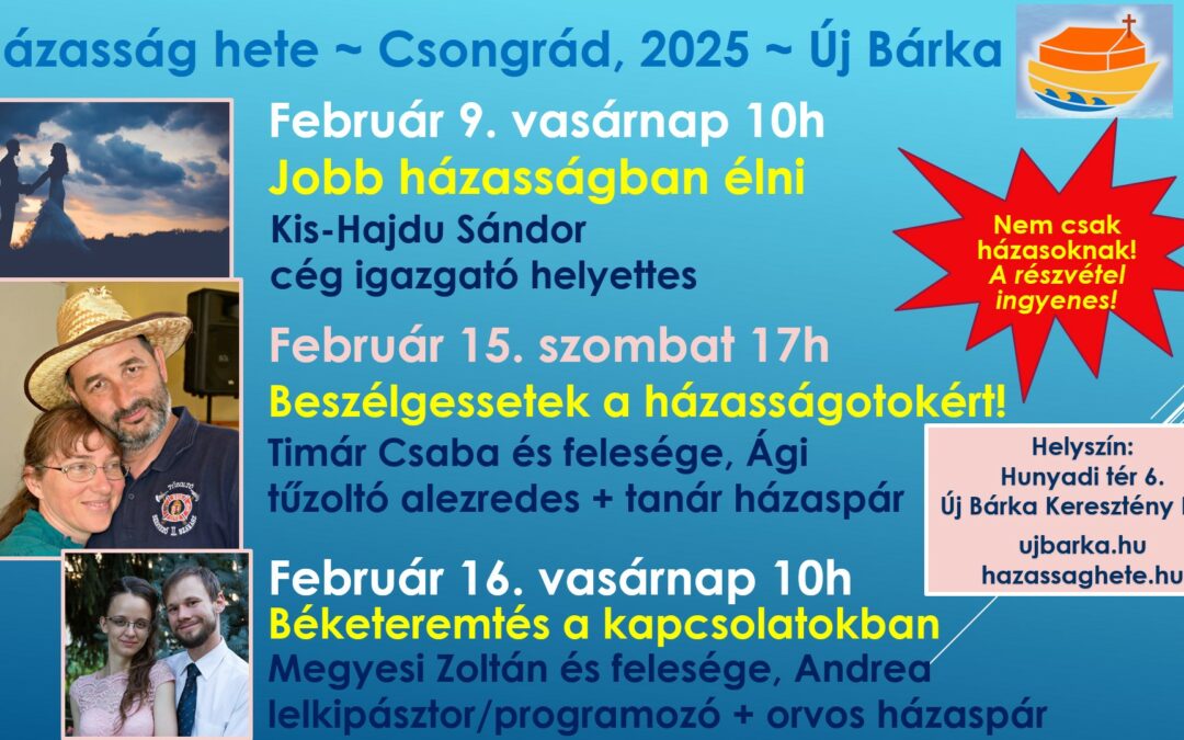 Házasság Hete Csongrádon