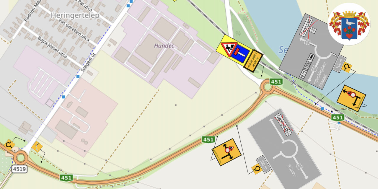 Vasúti átjáró felújítás