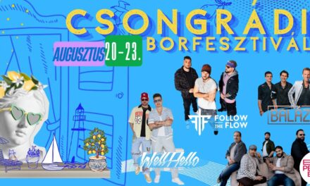 Csongrádi Borfesztivál 2026.08.20-23.